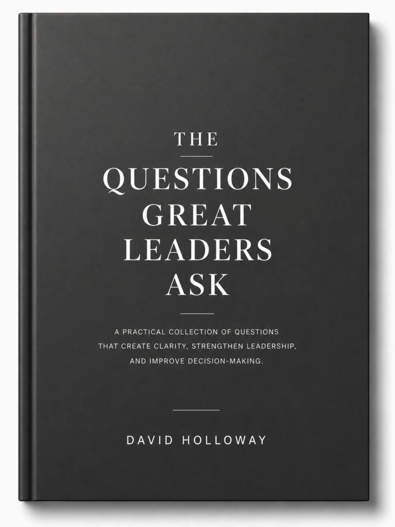 The questions great leaders ask book cover