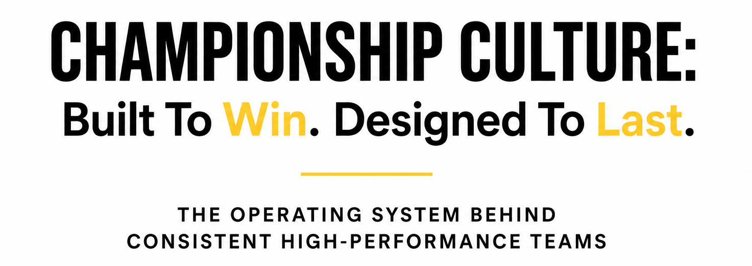 championship culture text