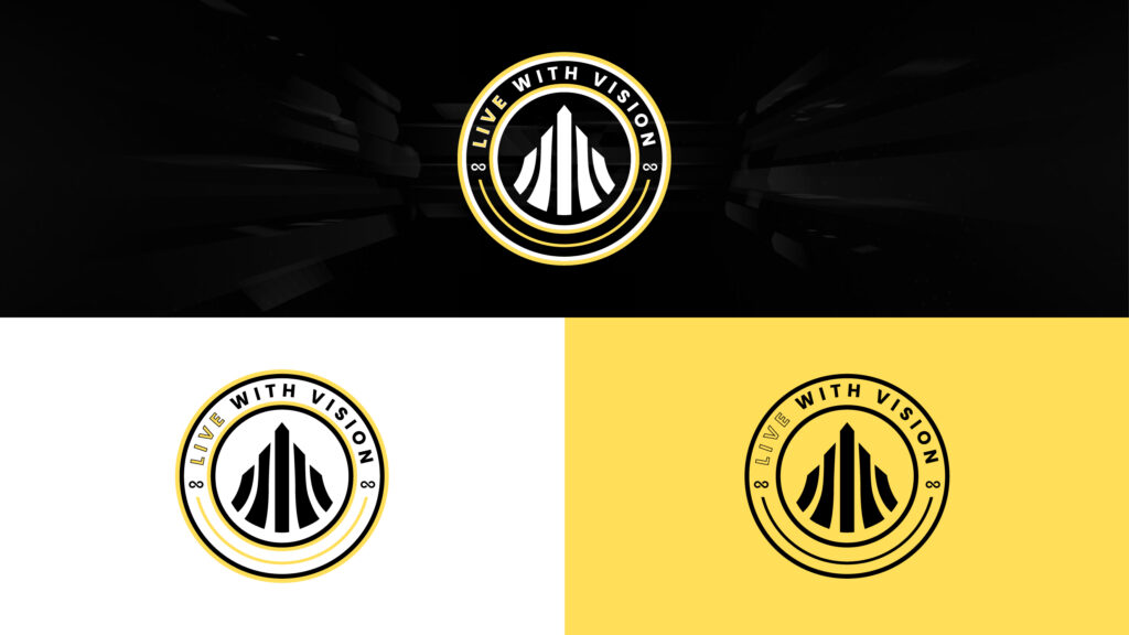 Live with vision logo